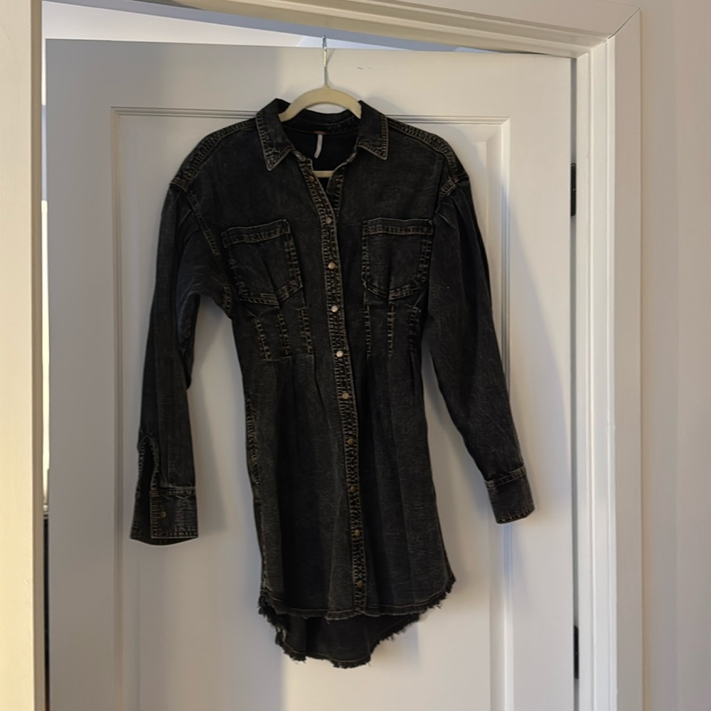 Free People XS Denim Dress